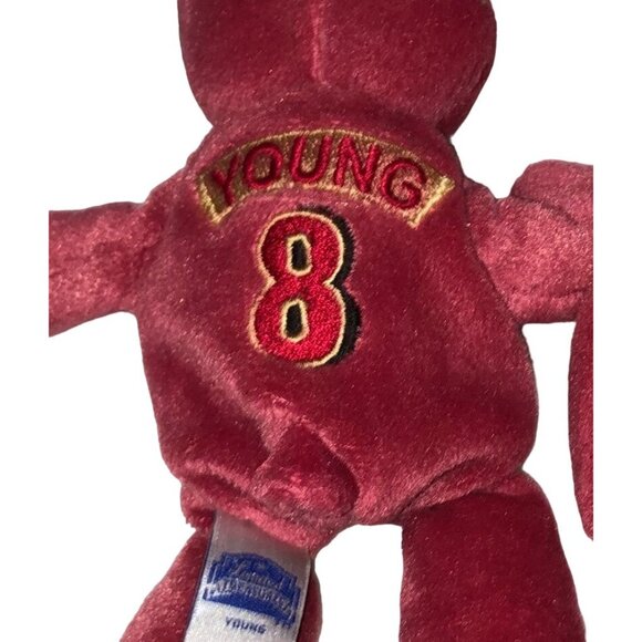 49ers JERRY RICE STEVE YOUNG LIMITED TREASURES BEARS STUFFED ANIMAL PLUSH 8 INCH - Picture 5 of 9